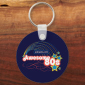 Porte-clés AOL Radio - Super années 80 (Recto)