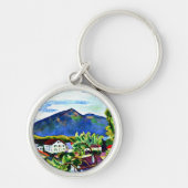 Porte-clés Août Macke - Paysage de printemps à Tegernsee (Devant)