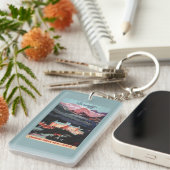 Porte-clés Aperçu de l'affiche de Fairmont Banff Springs (Devant droit)