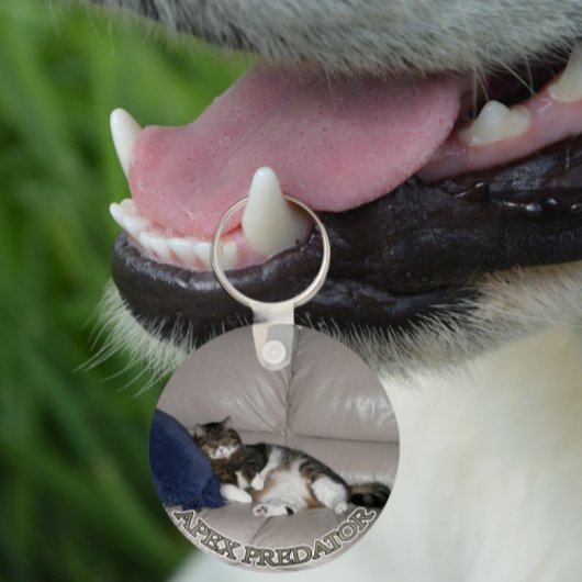 Porte-clés Apex Predator Fat lazy cat keychain