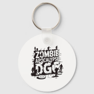 Porte-clés Apocalypse Zombie Dgc Drôle de Golf de Disque Amat
