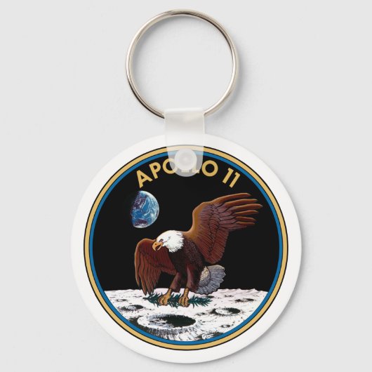 Porte-clés Apollo 11 (Recto)