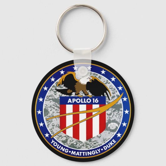 Porte-clés Apollo 16 (Recto)