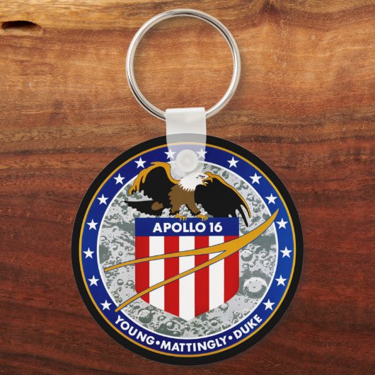 Porte-clés Apollo 16 (Recto)