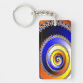 Porte-clés Apophyse Décor fractal - spirale (Devant)