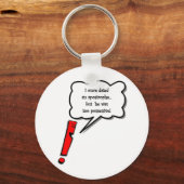 Porte-clés Apostrophe posessive (Recto)