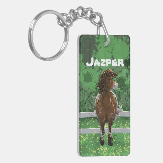 Porte-clés Appaloosa Pony (Devant gauche)