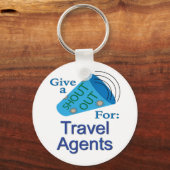 Porte-clés Appel aux agents de voyages (Recto)