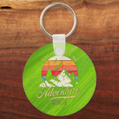 Porte-clés Appel de nature | Mountain Adventure Await (Verso)