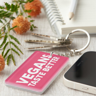 Porte-clés Appel Végétalien