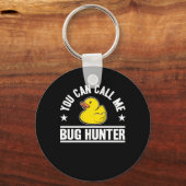 Porte-clés Appelez-moi Bug Hunter Funny Rubber Duck Programma (Recto)