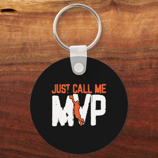 Porte-clés Appelez-moi simplement MVP Basket Player (Recto)