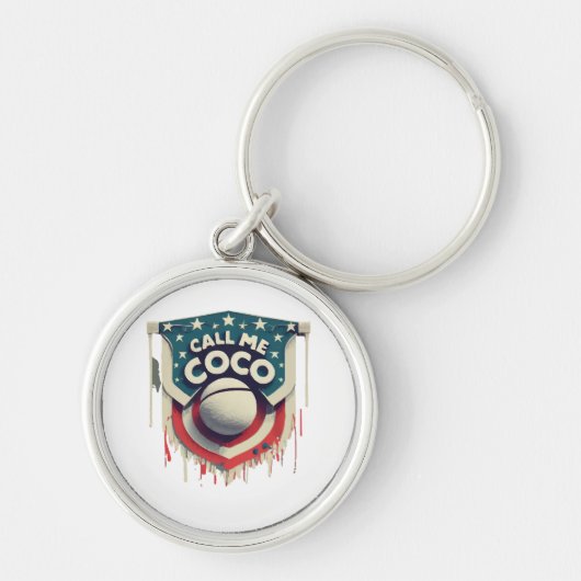 Porte-clés Appelle-moi Coco Appelle-moi Champion (Devant)
