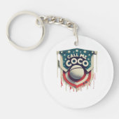 Porte-clés Appelle-moi Coco Appelle-moi Champion (Devant)
