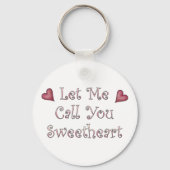 Porte-clés Appelle-moi ma chérie (Verso)