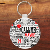Porte-clés Appelle-Moi... Peut-Être (Recto)