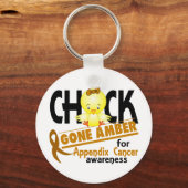 Porte-clés Appendice Cancer Chick Game Amber 2 (Recto)