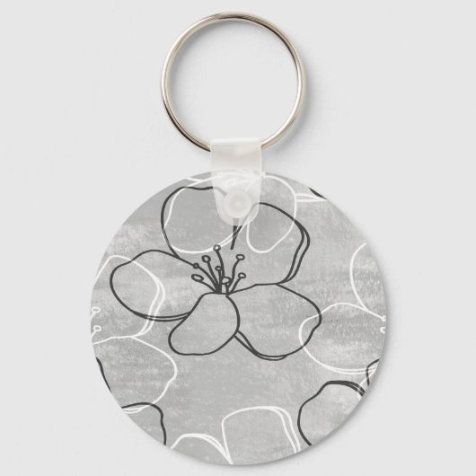 Porte-clés Apple Blossom Dream : Ornement Abstrait (Recto)