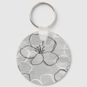 Porte-clés Apple Blossom Dream : Ornement Abstrait (Verso)