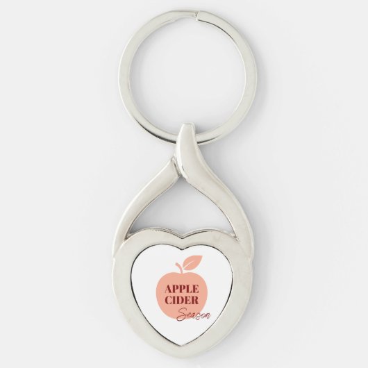 Porte-clés Apple Cider Metal Keychain (Devant)