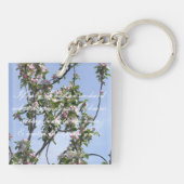 Porte-clés Apple fleurissent poème (Dos)