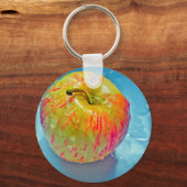 Porte-clés Apple rougeoyant (Recto)