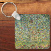 Porte-clés Apple Tree by Gustav Klimt, Vintage Art Nouveau (Recto)