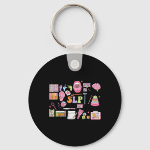 Porte-clés Application d'orthophonie Slp pour orthophoniste