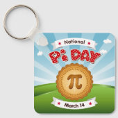 Porte-clés Apportez PIE pour Pi Day (Recto)