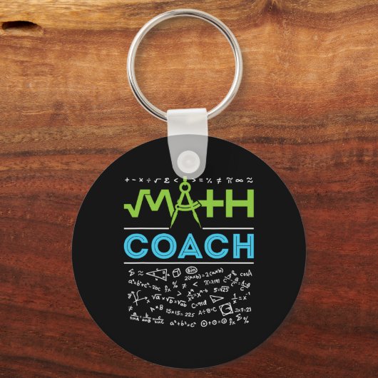 Porte-clés Appréciation de l'enseignant de l'entraîneur en ma (Recto)