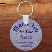 Porte-clés Appréciation du client Merci de promotion commerci (Recto)