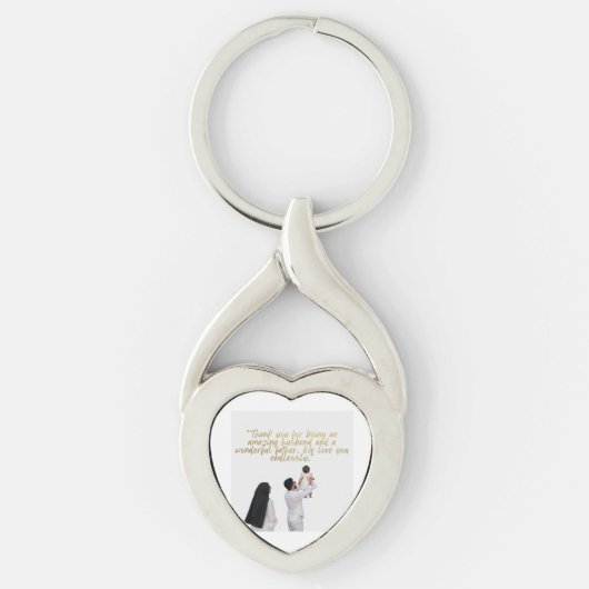 Porte-clés Appréciation du mari et du père (Devant)