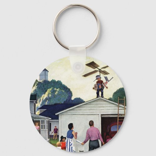 Porte-clés Apprendre à voler (Recto)