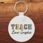 Porte-clés Apprendre, Amour, Inspirer (Verso)