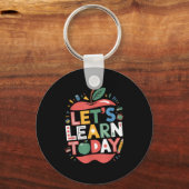 Porte-clés Apprenons Aujourd'Hui La Motivation De L'Enseignan (Recto)