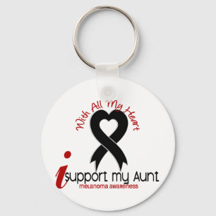 Porte-clés Appui du mélanome I ma tante