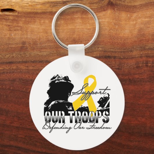 Porte-clés Appuyer nos troupes (Recto)