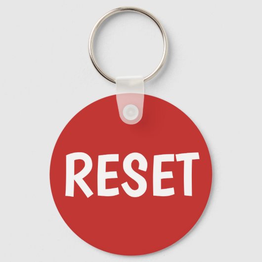 Porte-clés Appuyez sur le bouton Réinitialiser (Recto)