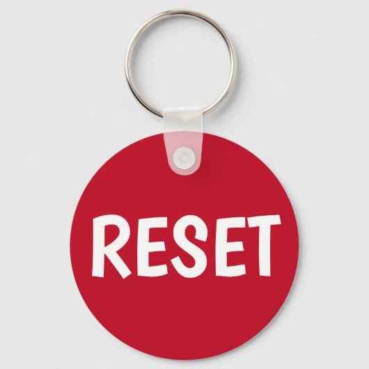 Porte-clés Appuyez sur le bouton Réinitialiser (Recto)