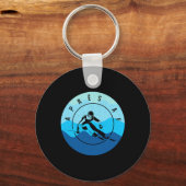 Porte-clés Après Af Ski Lac Tahoe Park City Skier Sno (Recto)