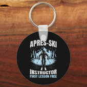 Porte-clés Après Après-ski Instructeur Première Leçon Ski Gra (Recto)