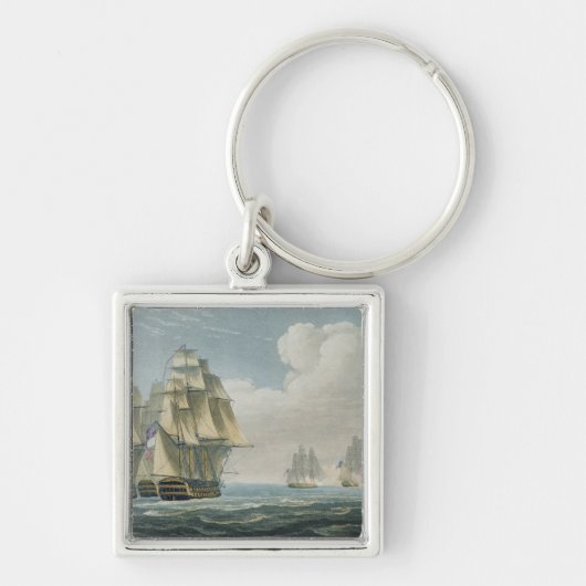 Porte-clés Après la bataille de Trafalgar, le 21 octobre (Devant)
