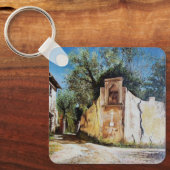 Porte-clés APRÈS-MIDI À RIMAGGIO / Vue Toscane (Recto)