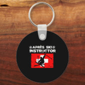 Porte-clés Apres Ski Instructor Party Fun Outfit Wintersport (Recto)