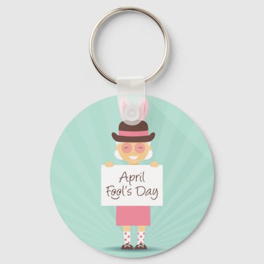 Porte-clés april fools day (Recto)