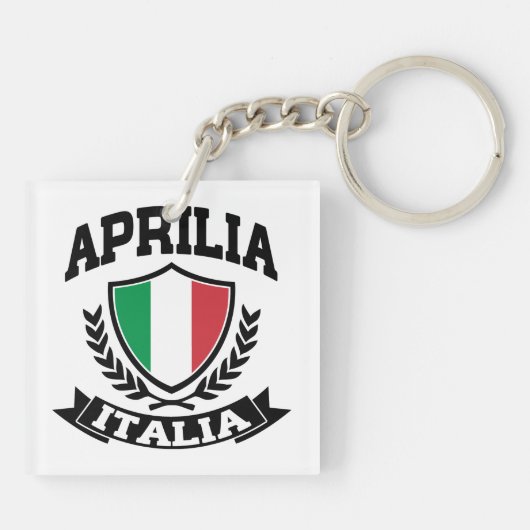 Porte-clés Aprilia Italie (Dos)