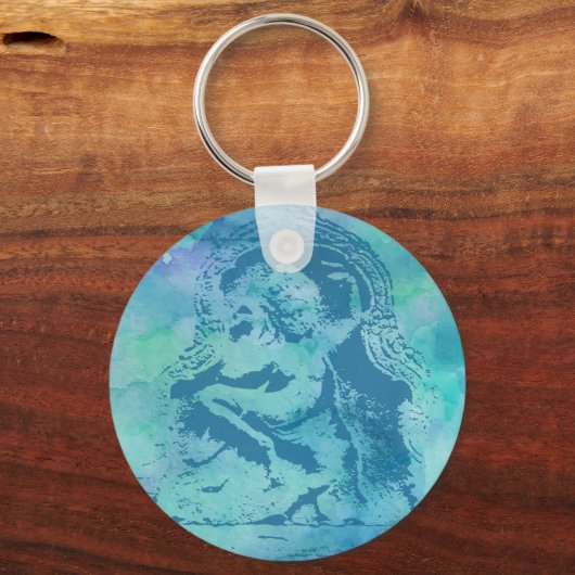 Porte-clés Apsara - Blue (Verso)