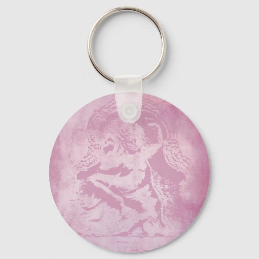 Porte-clés Apsara - Pink (Recto)