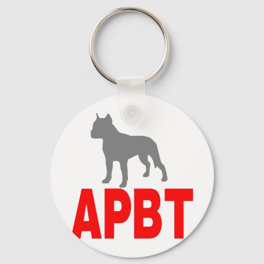 PORTE-CLÉS APTITUDE DE PIT BULL (Recto)