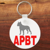 PORTE-CLÉS APTITUDE DE PIT BULL (Recto)